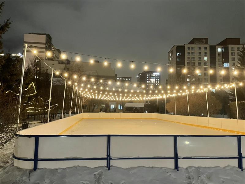 冰球场围栏